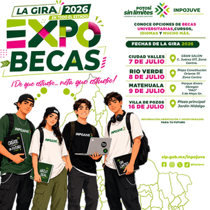 Gobierno Estatal lleva Expobecas 2026 a las cuatro regiones