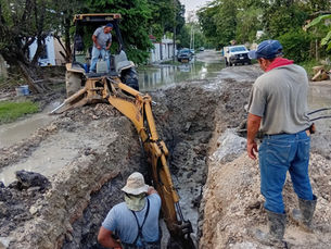 DAPAS suspende temporalmente el servicio de agua por reparación de fuga en el fraccionamiento Rosas del Tepeyac