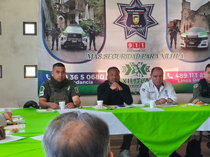 Se realiza reunión de Consejo de Seguridad Pública en Xilitla presenta resultados 