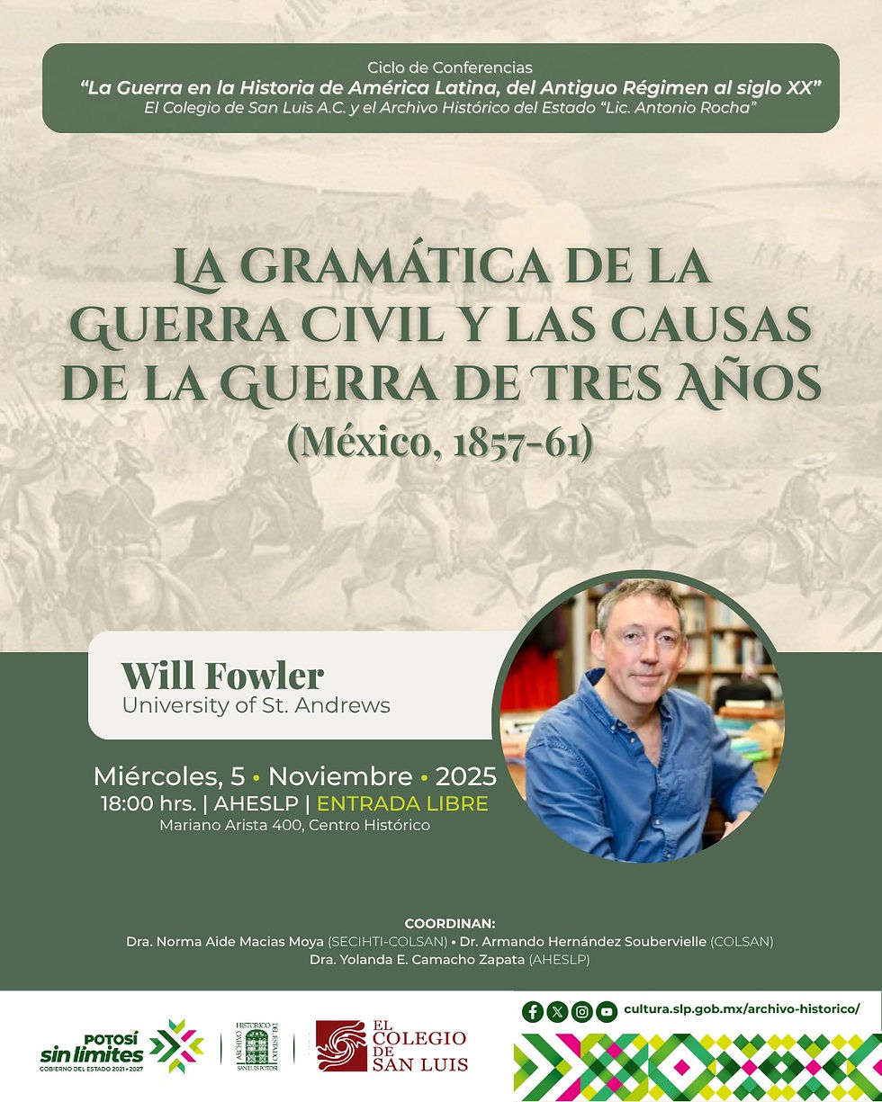 Estado impulsa ciclo de conferencias históricas