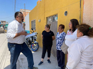 Vecinos fortalecen vigilancia de obras sanitarias de INTERAPAS