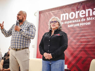 Morena no se rinde y seguirá luchando para que la transformación llegue a Soledad de Graciano Sánchez: Rita Ozalia Rodríguez