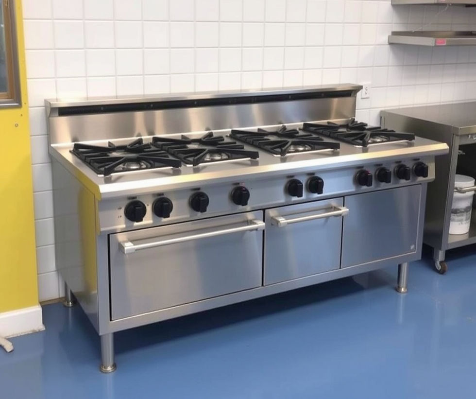 four burner commercial kitchen equipment in delhi