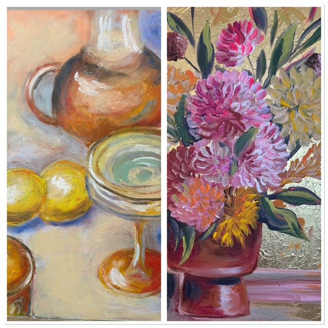 Sunday Sessions Art Club - Gold Leaf & Still Life's