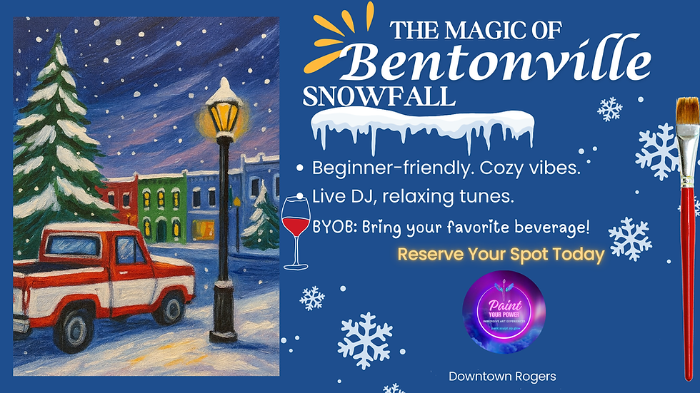 The Magic of Bentonville Snowfall