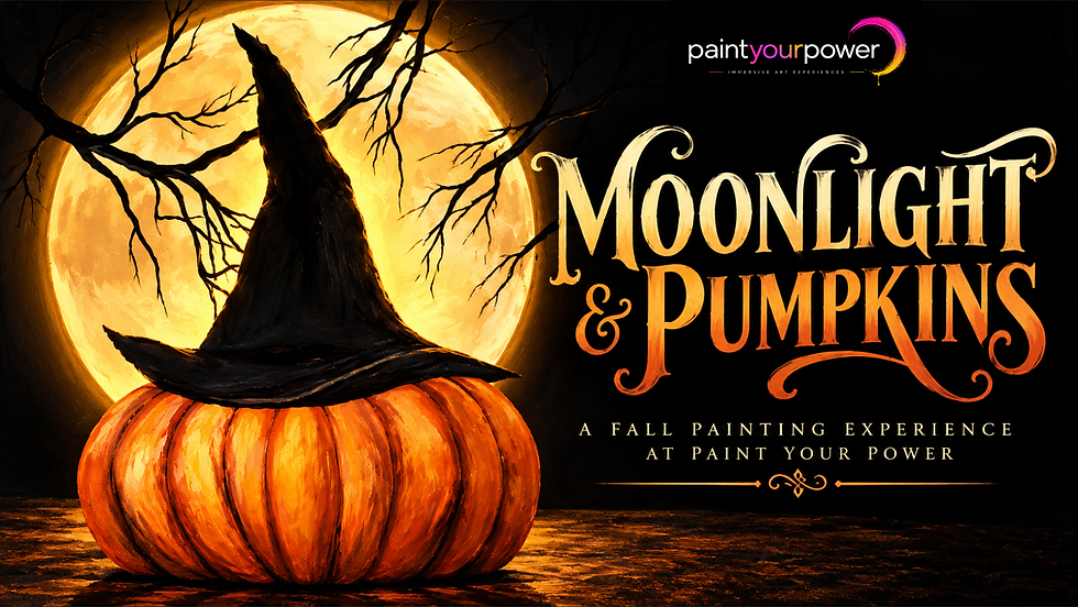 Moonlight & Pumpkins - A Moody Fall Painting Experience $39