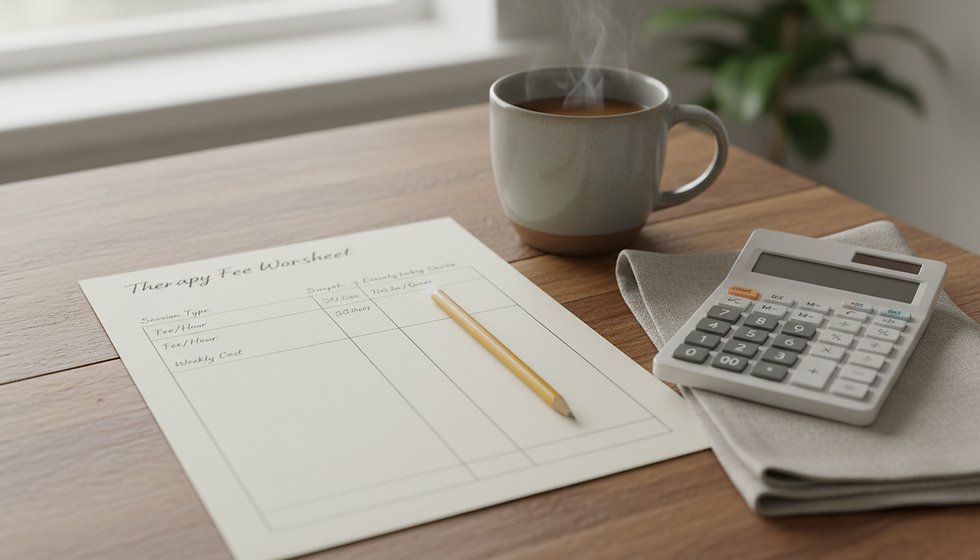 How Much Should Therapists Charge Per Session in 2026