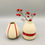Thumbnail: Modern Red stripe Bud vase #Red1