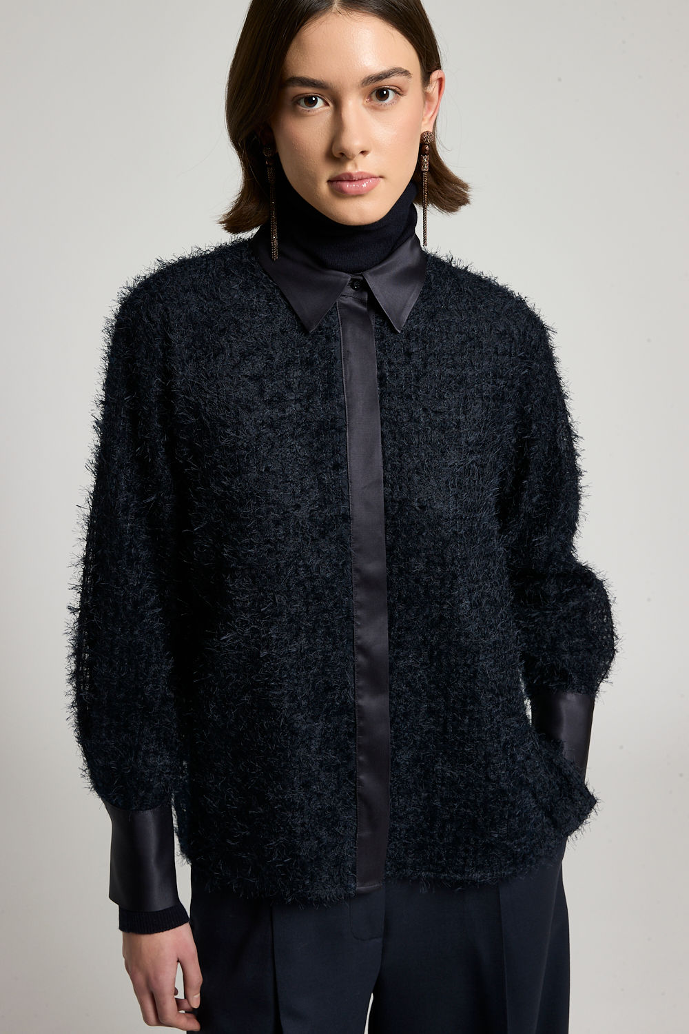 PESERICO-CAMICIA IN TULLE