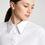 Miniatura: CAMICETTASNOB-CAMICIA COTONE STRETCH CON APPLICAZIONI