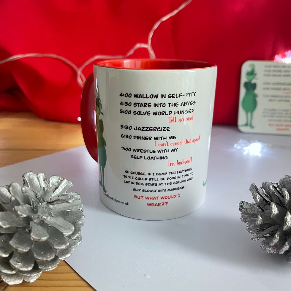 Thumbnail: The Grinch's Schedule Mug and Coaster