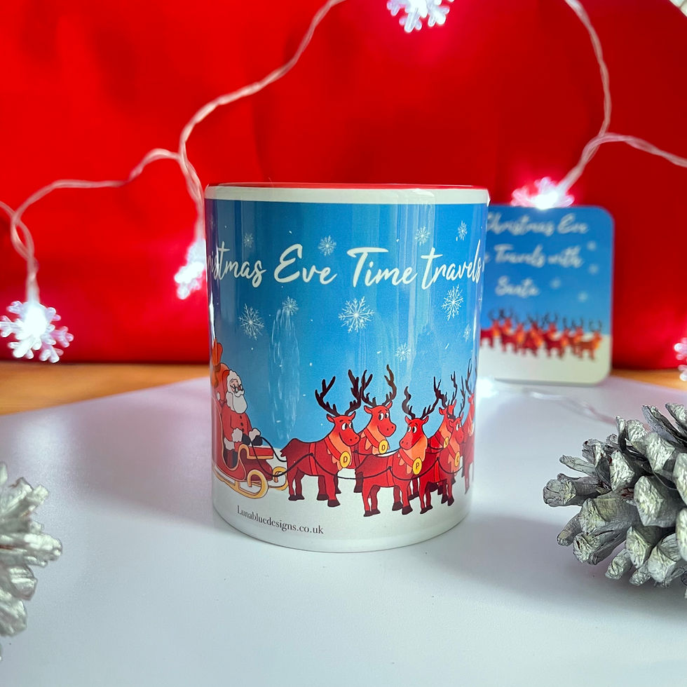 Thumbnail: Christmas Santa Mug and Coaster