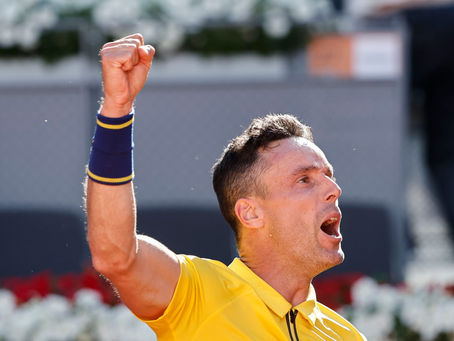 Duelo de españoles en la primera ronda del Mutua Madrid Open: Bautista elimina a Munar