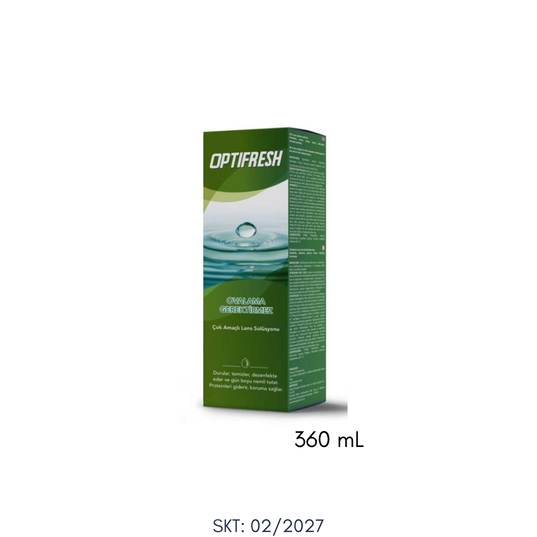 Optifresh 360 ml Lens Solüsyonu (SKT:02/2027)