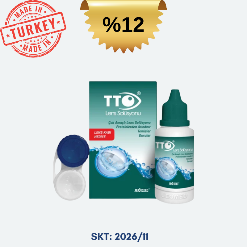 TTO 60 ml Lens Solüsyonu (SKT:11/2026)