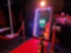 VIP Red Carpet Runner with Golden Stanchions and Red Velvet Ropes for rent by Yellow Shoes