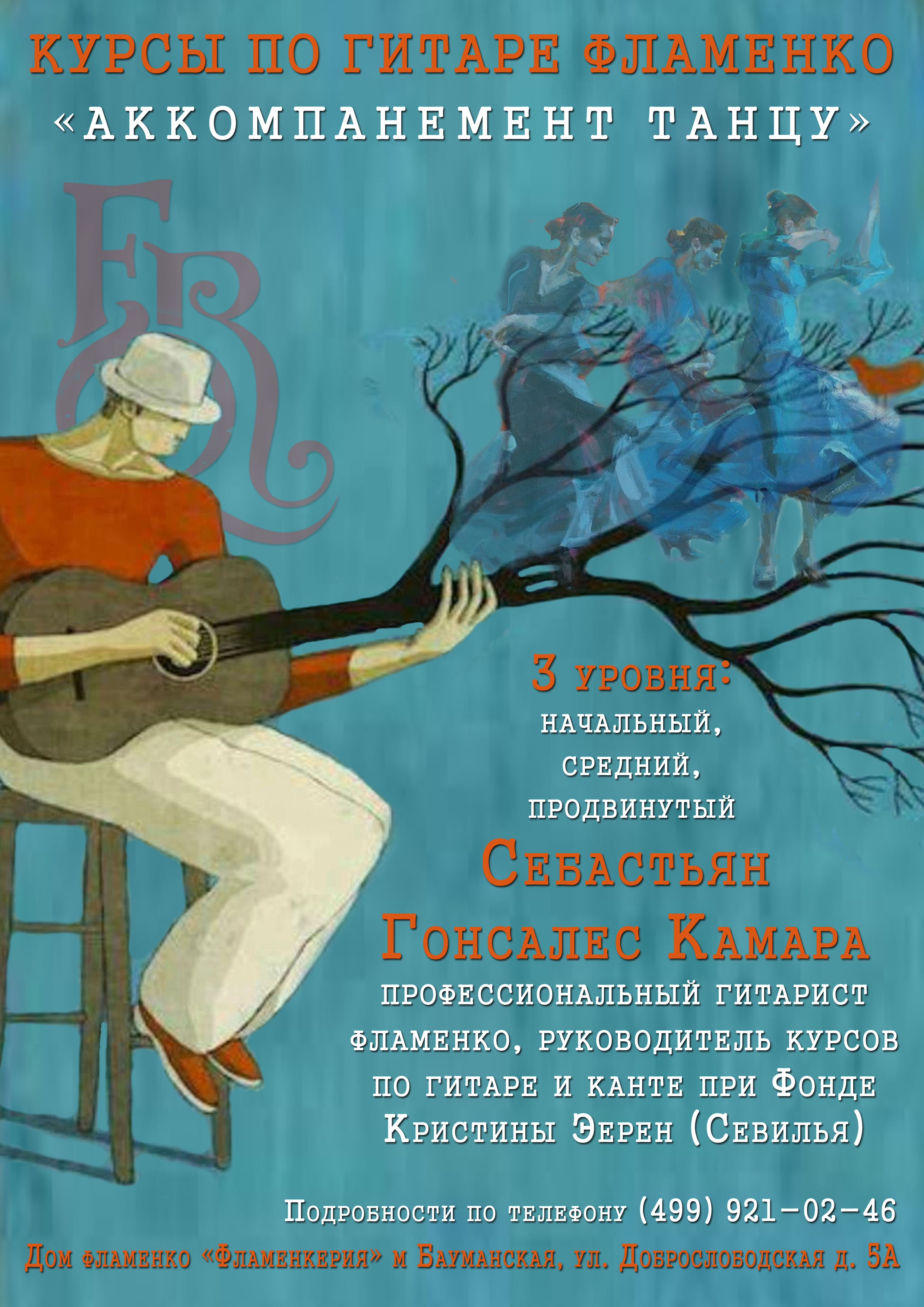 гитарный клуб плакат