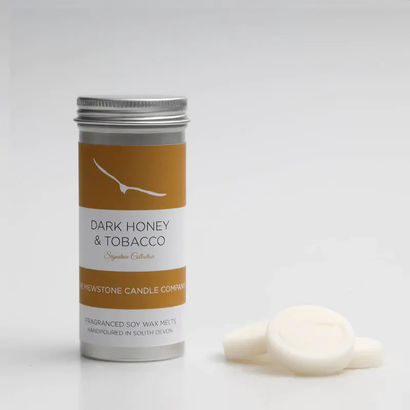 Dark Honey & Tobacco The Mewstone Co. Wax Melt Tubes