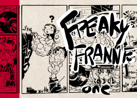 Freaky Frannie comic strip gallery