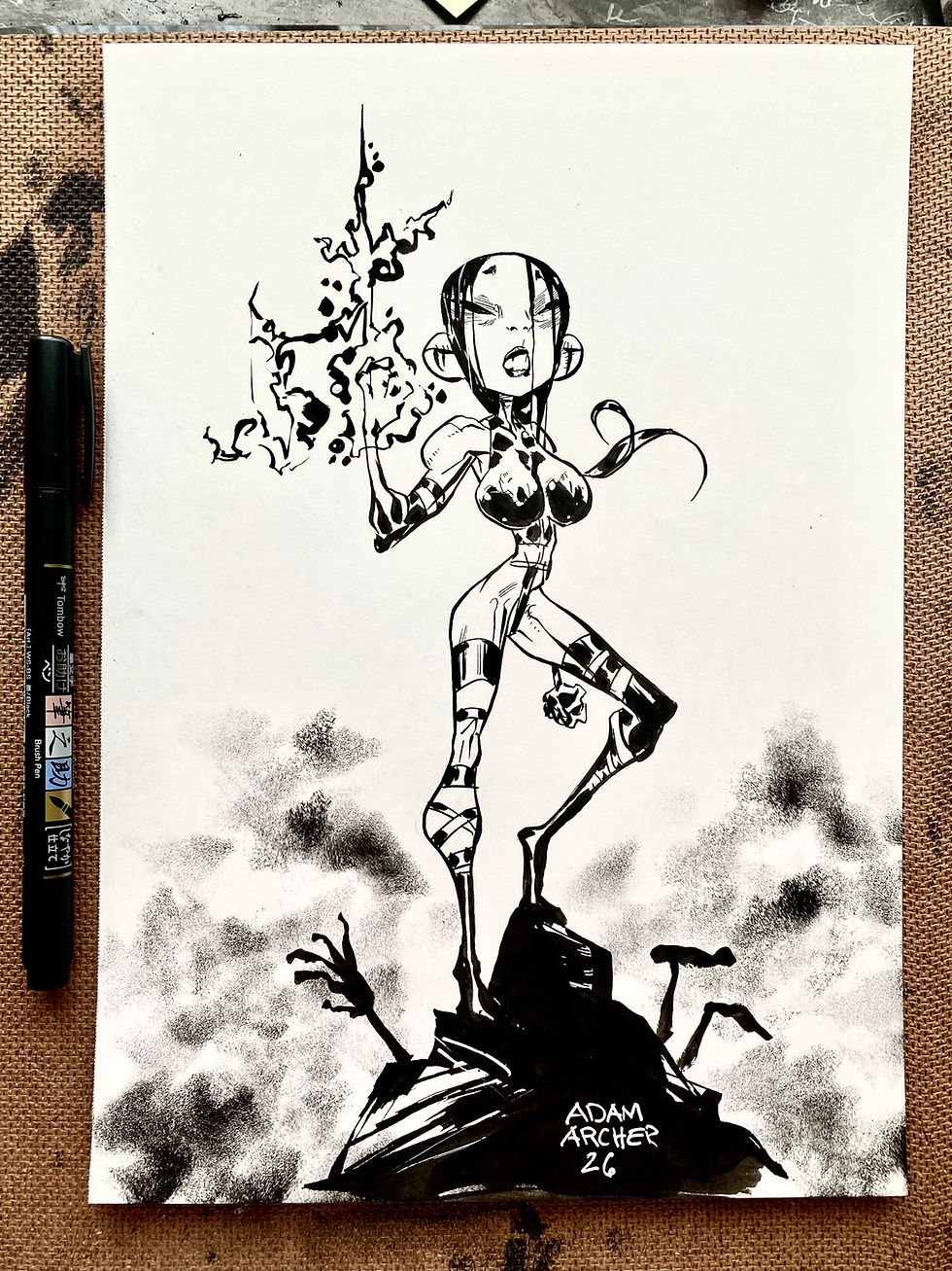 Thumbnail: stylized psylocke
