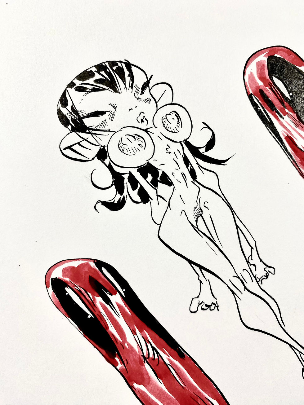 Thumbnail: Red women series. Number six