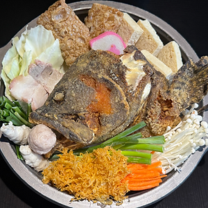 龍虎石斑砂鍋魚頭