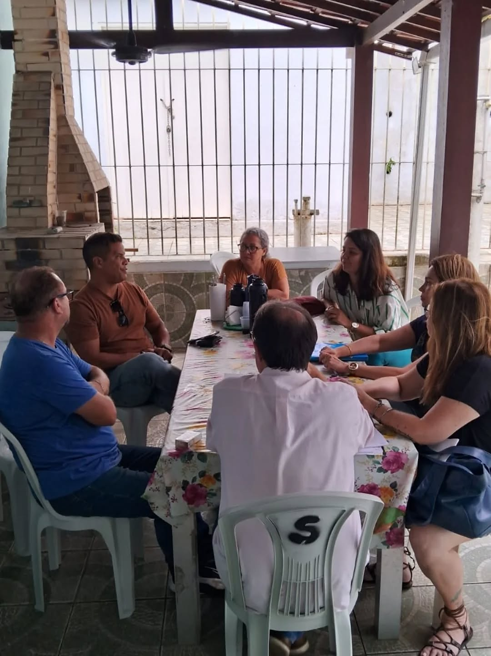 SINSPMAR recebe equipe do CEREST (Centro de refência de saúde do trabalhador)