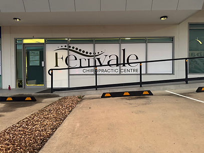 fernvale chiropractic clinic reception area