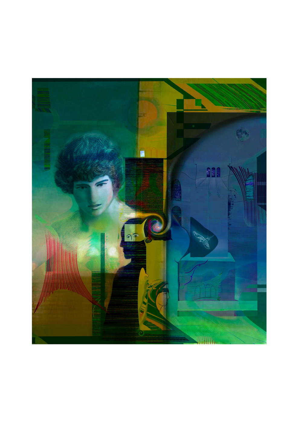 Sans titre (mais spiralling et mirroring)