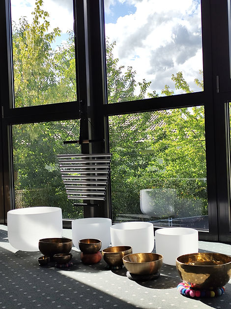 Fensterfront Yogaraum