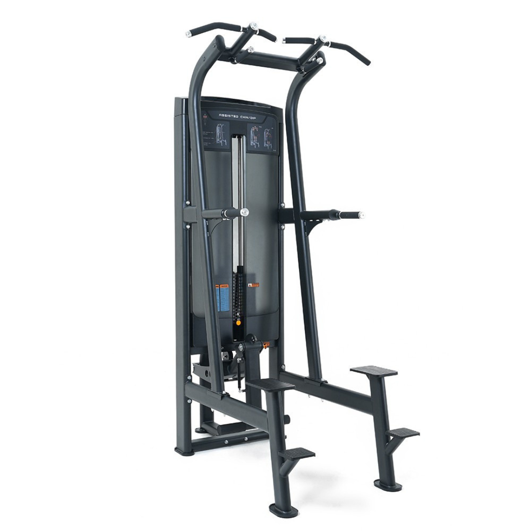 Dual Pin Select | Assisted Chin & Dip Machine