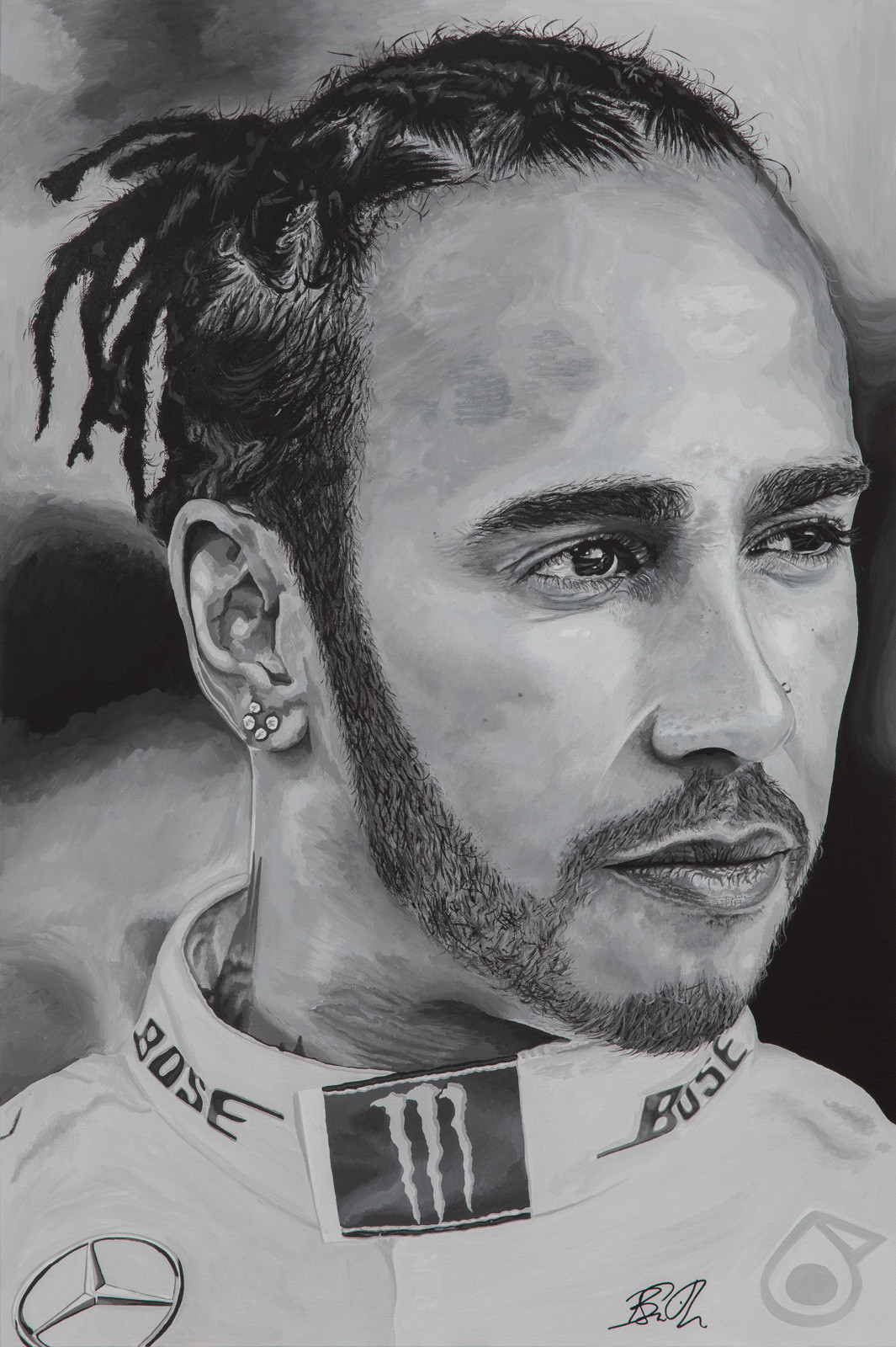 10# Sir Lewis Hamilton PRINT