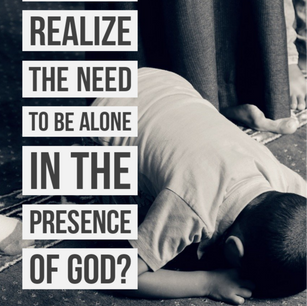 Alone with God