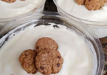 Chocolate Chip Cookies Cheesecake Cups