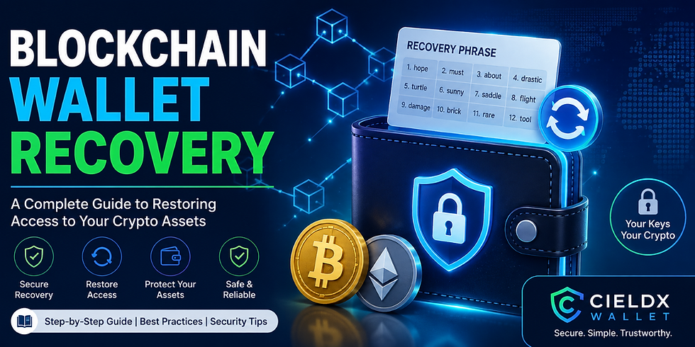 Blockchain Wallet Recovery: A Complete Guide