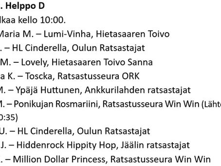 LÄHTÖLISTAT 4.10.2025