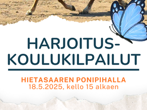 Harjoituskoulukilpailut 18.5.2025