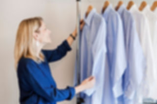 Yve organizing shirts (2).jpg