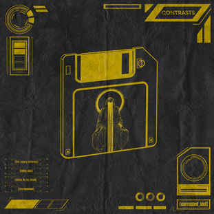 Contrasts corrupted_idol artwork by James Hardiman and Ben Radford
