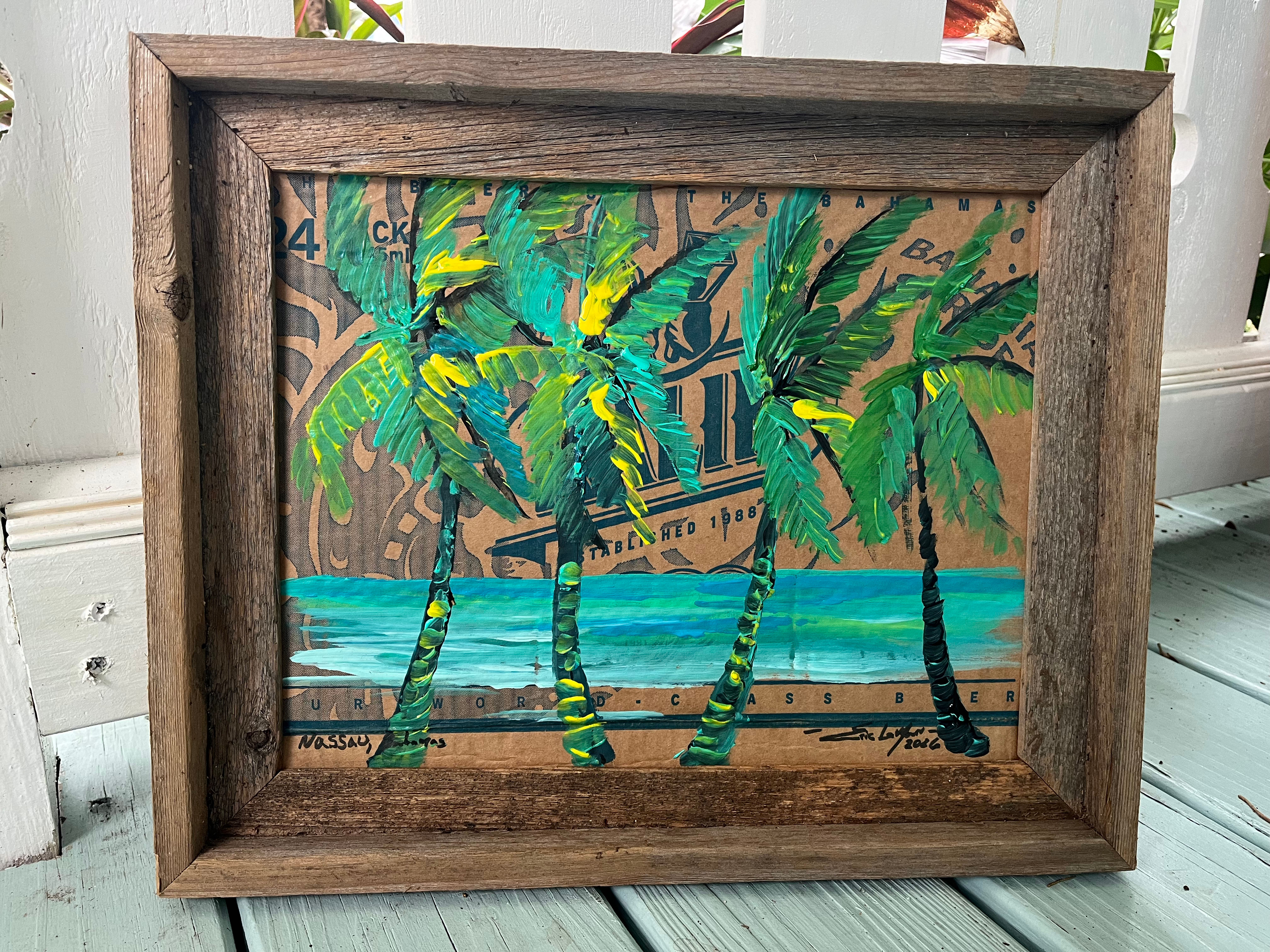 (SOLD)“ Kalik Bahamian Scene” Original