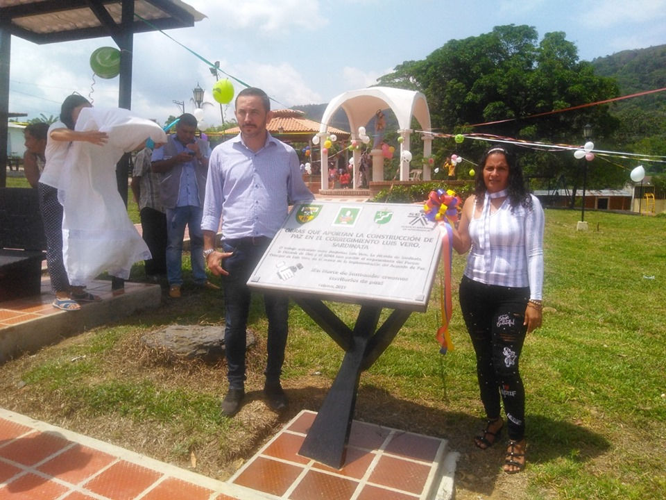 Inauguracion y entrega del Parque del Corregimiento de Luis Vero   