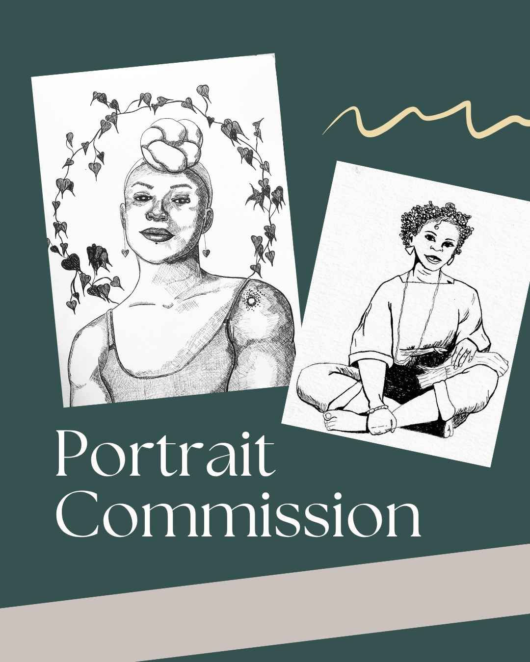 Portrait Commission - Ink Drawing