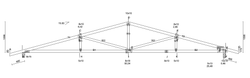 Roof Truss Elevation Plans