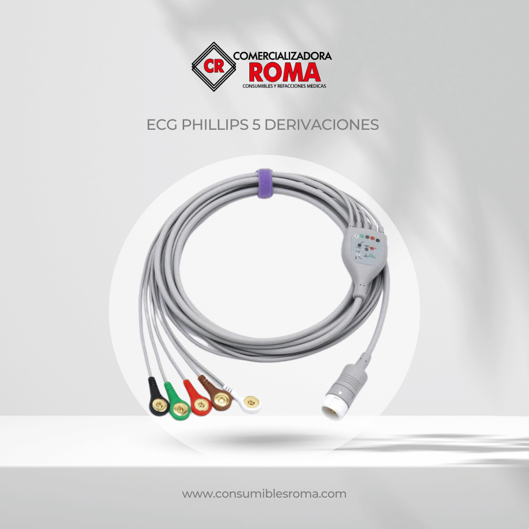 ECG PHILLIPS 5 DERIVACIONES