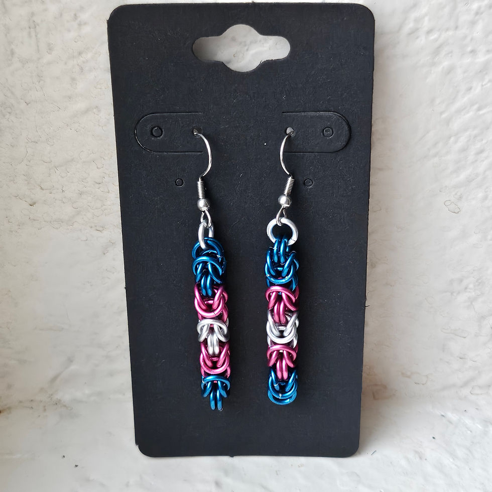 Thumbnail: PRIDE - Byzantine Earrings