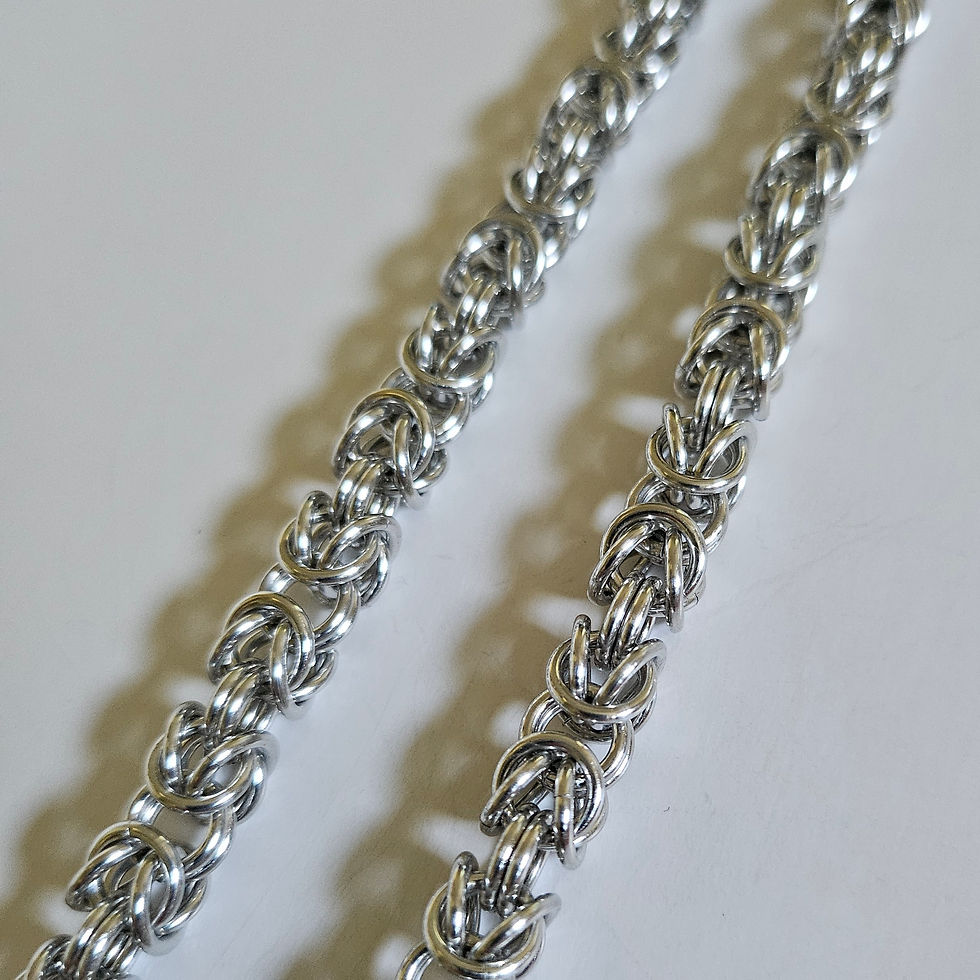 Thumbnail: Byzantine Necklace laid out