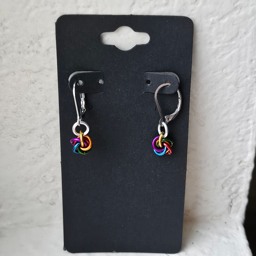 Thumbnail: PRIDE Mobius Earrings