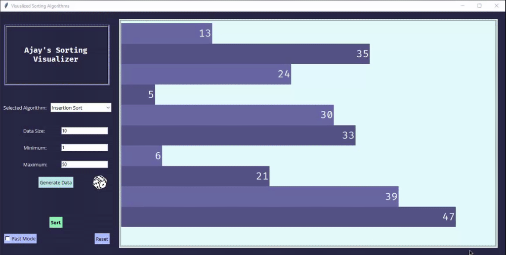 GitHub - CptCrasher/Visual-Sorting-Algorithm: Sorting algorithms ...