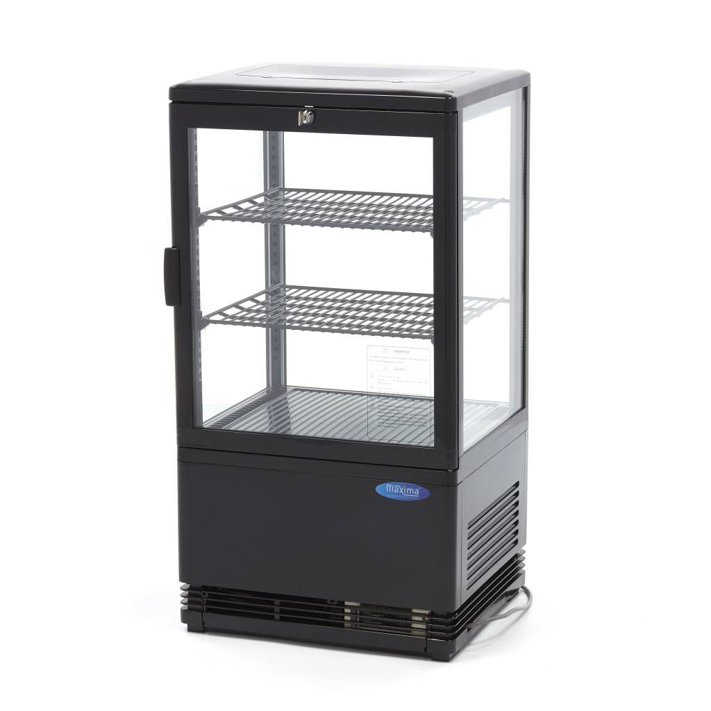 Hladnjak za izlaganje - 58L - 43cm - Crni