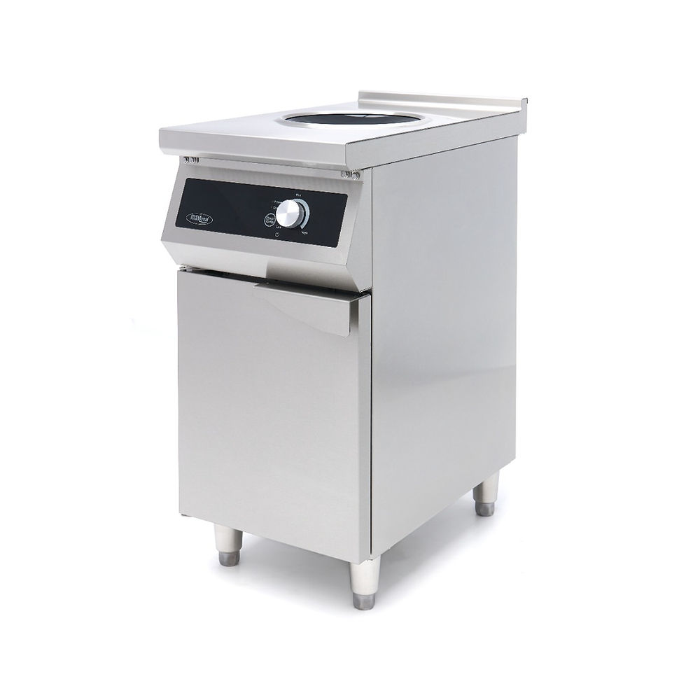 Indukcijski wok štednjak 700 - Ø28cm - 5000W - s postoljem